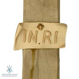 Croce Curva Con Cristo Brunito