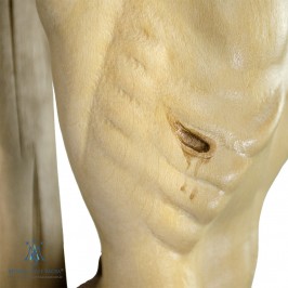 Croce Curva Con Cristo Brunito