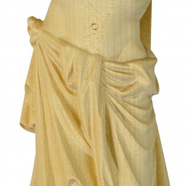 Cristo Romanico e Croce in Legno Brunito