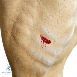 Crocifisso con Cristo Barocco Antico