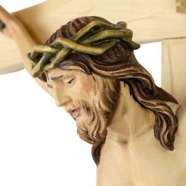 Crocifisso Curvo con Corpo di Cristo