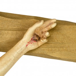 Croce Curva con Cristo Antichizzato