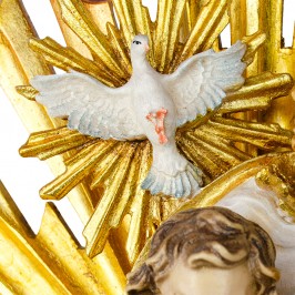 Gloriosa con Raggiera in Legno