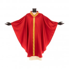 Casula Ricamata Lana e Seta