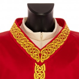 Casula Ricamata Lana e Seta