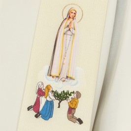 Stola con Ricamo Madonna di Fatima