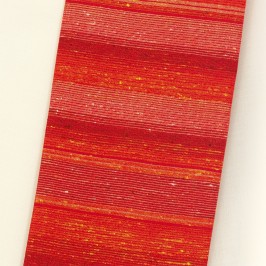 Stola Rigata con Croce Ricamata