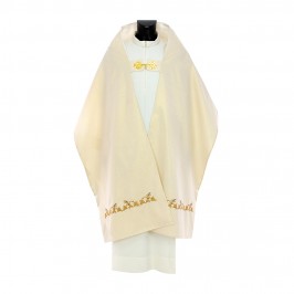 Velo Omerale Ricamo Cuore di Gesù