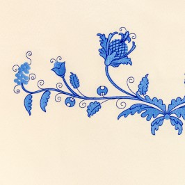 Velo Omerale Ricamo Mariano