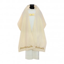 Velo Omerale Ricamato