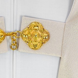 Velo Omerale Ricamo JHS