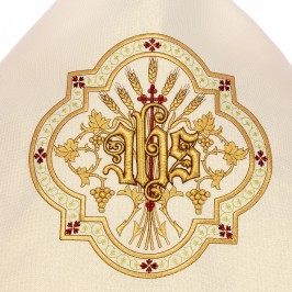 Velo Omerale Ricamo JHS