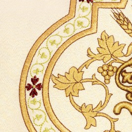 Velo Omerale Ricamo JHS