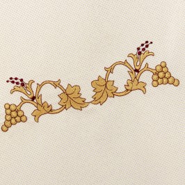 Velo Omerale Ricamo JHS