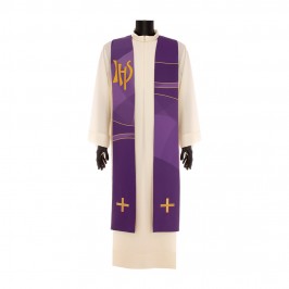 Stola Liturgica Ricamo JHS