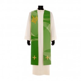 Stola Liturgica Ricamo JHS