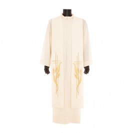 Stola Sacerdotale con Croci e Spighe