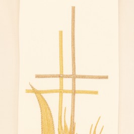 Stola Sacerdotale con Croci e Spighe