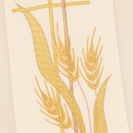 Stola Sacerdotale con Croci e Spighe