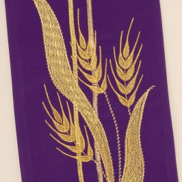 Stola Sacerdotale con Croci e Spighe