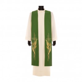 Stola Sacerdotale con Croci e Spighe