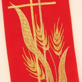 Stola Sacerdotale con Croci e Spighe