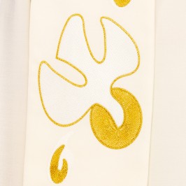 Stola Con Ricamo Spirito Santo