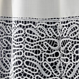 Camice con Pizzo in Misto Lana