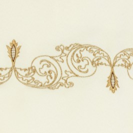 Velo Omerale Avorio Ecrù