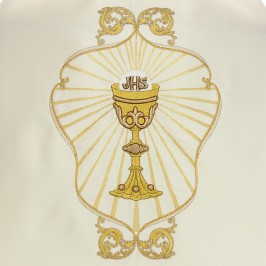 Velo Omerale Avorio Ecrù