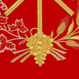 Coprileggio con Decori in Oro