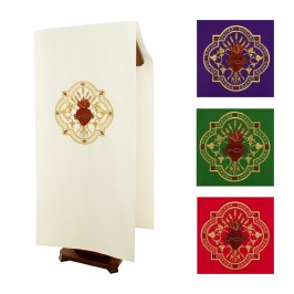 Coprileggio Ricamo Sacro Cuore di Gesù