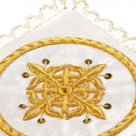 Palla Copri Calice con Croce Ricamata