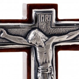 Croce Legno con Base