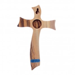 Crocifisso San Benedetto in Legno d'Ulivo