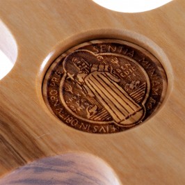 Crocifisso San Benedetto in Legno d'Ulivo