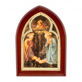 Quadretto Natività in Legno