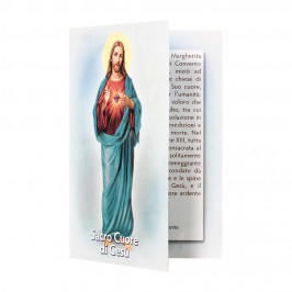 Statuetta Legno Sacro Cuore di Gesù