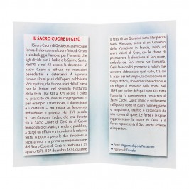 Statuetta Legno Sacro Cuore di Gesù