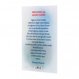 Statuetta Legno Sacro Cuore di Gesù