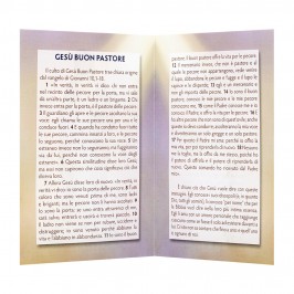 Statuetta Gesù Buon Pastore in Legno