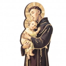Statuetta Sant' Antonio con Biografia