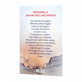 Statua San Michele Arcangelo con Biografia