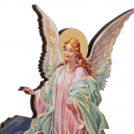 Statuetta Angelo Custode con Base