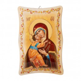 Quadro Sagomato Madonna con Bambino