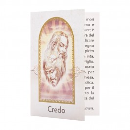 Cartoncino Preghiera Credo