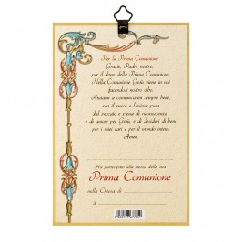 Tavoletta Prima Comunione in MDF