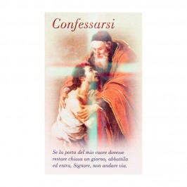 Cartoncino Pieghevole Rito della Penitenza