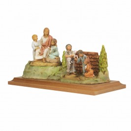 Gesù con Bambini Fontanini 12 cm