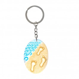 Portachiave Orme sulla Sabbia